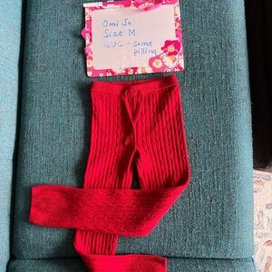 Omi Jo cable knit leggings